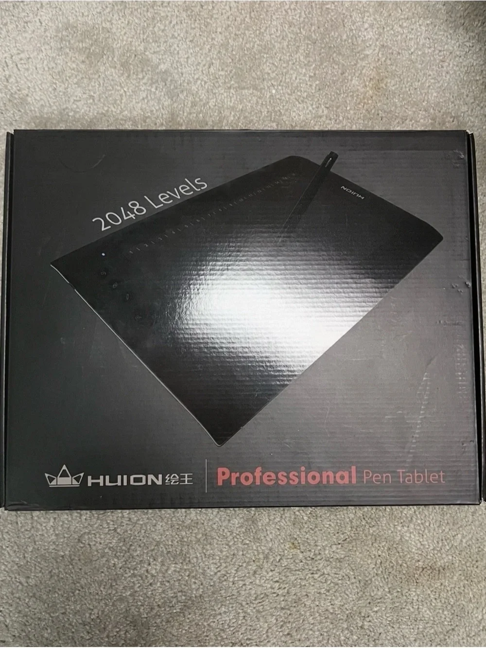 HUION H610Pro 10 inch Drawing Graphics Tablet  (Connectivity - USB) Open Box